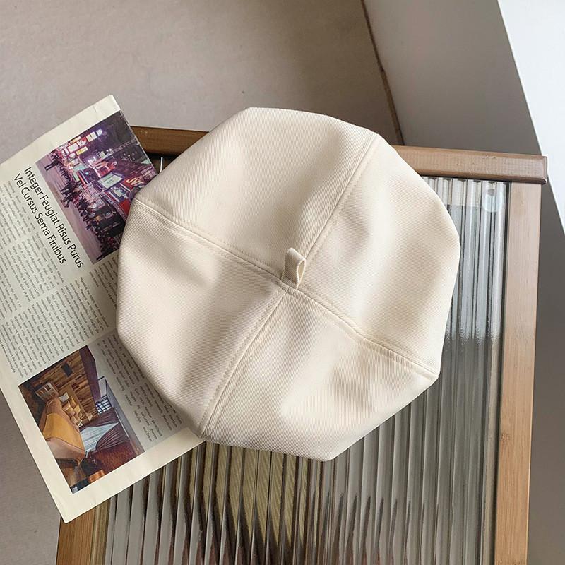 Stylish Black Beret Hat For Women Perfect For Autumn And Winter Fashion Trends