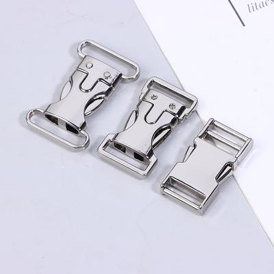 2Pcs Zinc Alloy Release Buckles Hardware 13Mm/15Mm/20Mm Umbrella Cord Bracelet Buckles Bag Lock Outdoor Tool Parts