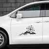 Mountain Compass Car Stickers For Van Camper Caravan Truck Camping Rv Cargo Motorhome Vinyl Decals Auto Decoration Accessories