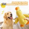 Odor-free Dog Toy Toys Duck Shape with Sound Chew Soft Safe Odor-Free Interactive Stress Relief Plush for Home Waffle Fabric