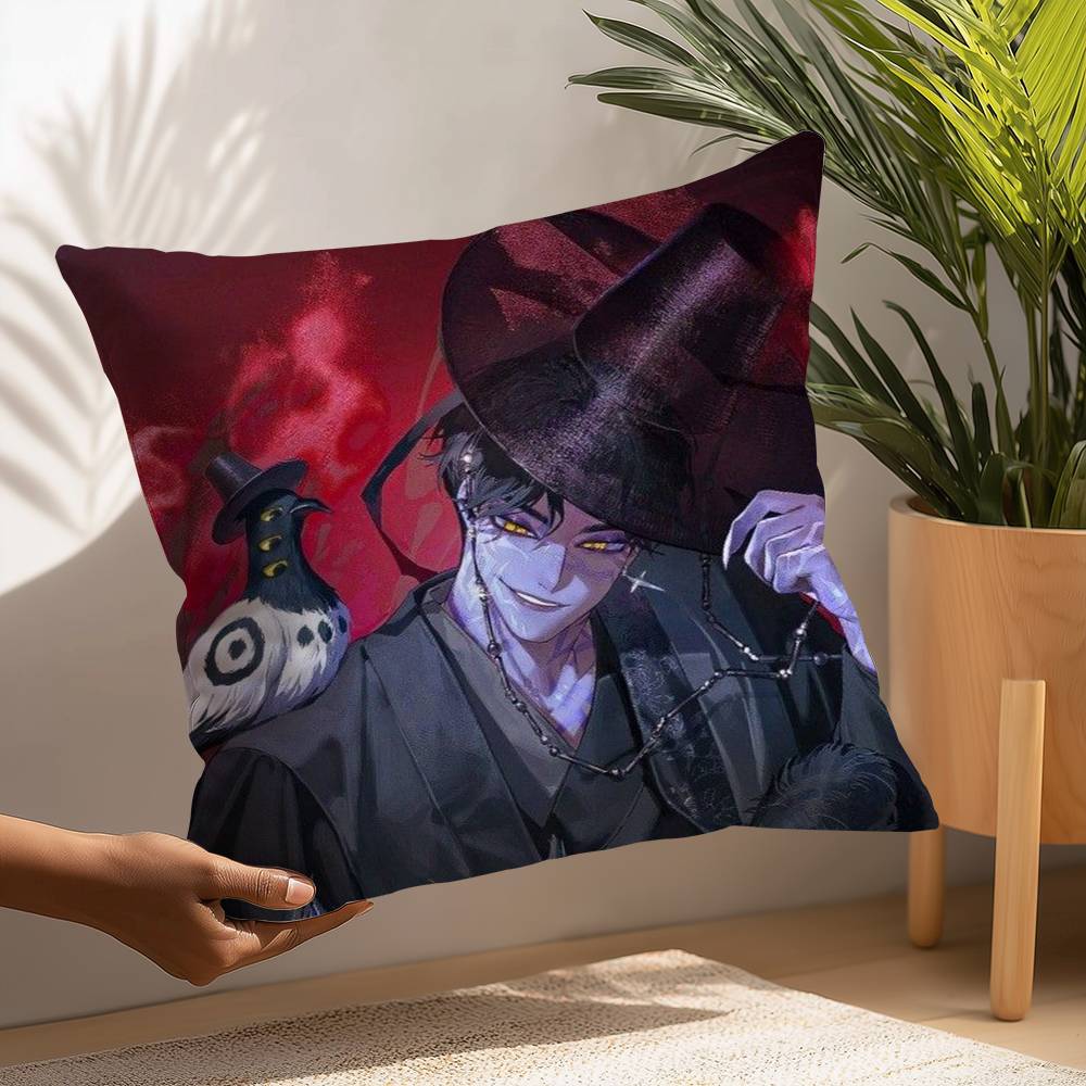 

K-kpop D-Демоны H-Охотники Наволочка Плюшевая Ткань Мягкая Наволочка Двусторонняя Печать Чехол для Подушки Бытовые Подарки 12x12Inch