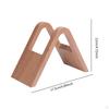Coffee Paper Holder Accessories, Wooden Gadget Premium Papers Stand, Storage Rack for