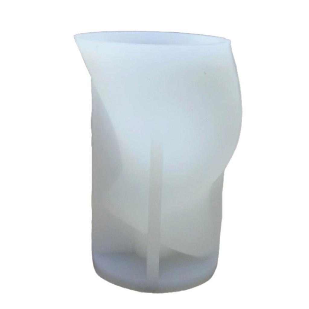 Silicone Mould For Creative Spirals Vase Projects Compatible With Resin Cement And Concrete Materials