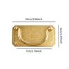 Brass Cabinet Pull Handle for Furniture, Drawer and Wardrobe Accessory Home