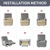 1seater Jacquard Recliner Sofa Covers for Living Room Split Design Armchair Slipcover Stretch Couch Slipcover Funda Sillon