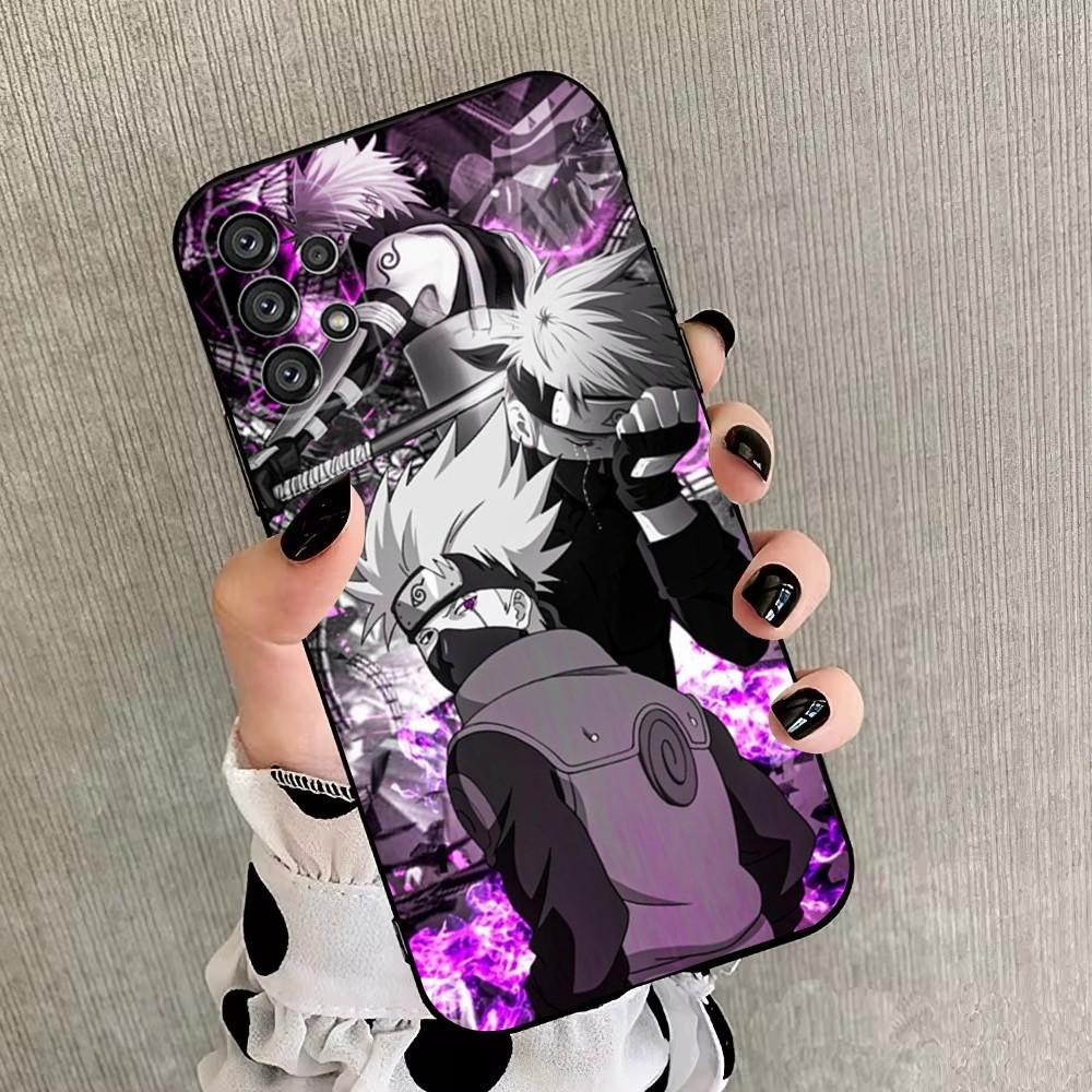 K-KakashiS Anime H-Hatake Phone Case For Samsung Galaxy A20,A21s,A22,A31,A32,A52,A53,A72,73,A80,A91 Soft Black Cover