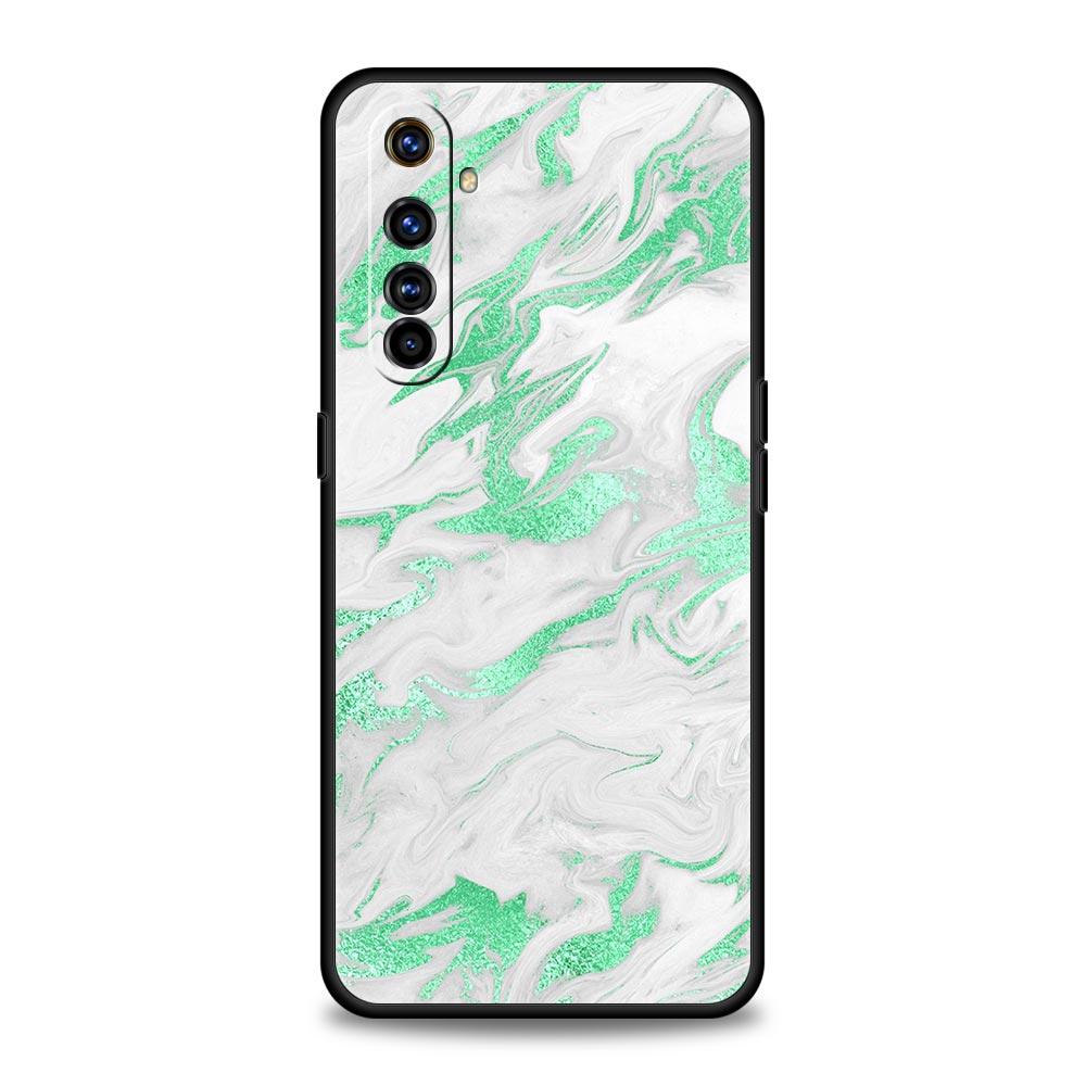 Love Marble Pattern For Realme GT Neo 2 3 Phone Case For Realme 9 8 5G 7 6 GT2 Pro Plus 9i 8i C21Y C21 C3 C11 C25 C35 Soft Cover
