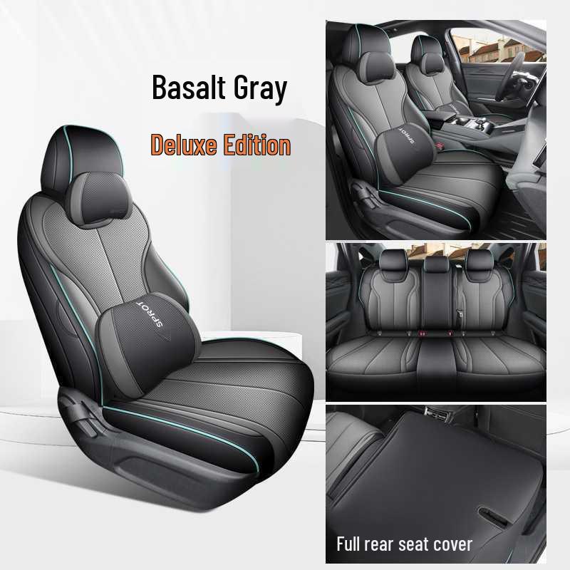 Car Seat Cushion for Qin PLUS DM-i: Leather, Five-Seater, Compatible with 25 Models