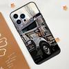 Cool Heavy Truck Car Case For iPhone 15 16 14 13 12 11 Pro Max Plus X XR XS 12 13 Mini Cover Accessories