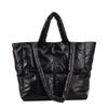 Bag women's 2026 new autumn and winter large-capacity commuting shoulder handbag niche space cotton clothes women's bag