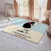 Cute Cartoon Mafalda Floor Mat Eco  Flannel Doormat Non Slip Odorless Indoor Floor Rug Soft Short Plush Home Mat