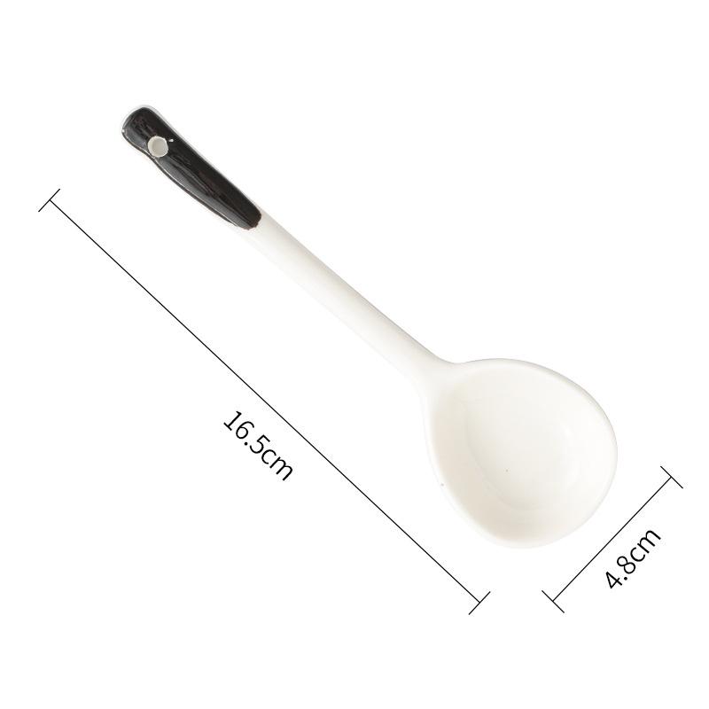Elegant Ceramic Tableware Set: Thickened Bowls & Plates with Gift Box
