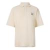 Maison Kitsuné Mens Fox Oversized Short-Sleeved Polo Shirt