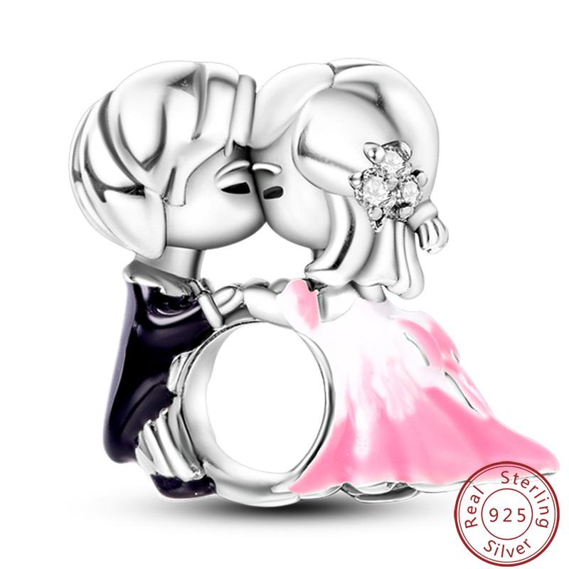 Character Series 925 Silver Sports Cooking Cute Boys And Girls Charms Beads 3mm DIY Fine Jewelry Making