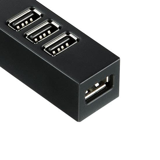 Sanwa Supply USB Hub Black 2.0 (7 Ports), USB-2H701BKN,