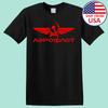 Aeroflot Hammer Sichel Flügel Rotes Logo Schiff Aus USA T-Shirt