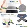 VELPEAU Sacroiliac Joint Waist Lower Back Pelvic Belt with Double Does Not Sacroiliac Hip Suitable for Everyday Wear Belt, Support, Pain, Pressure,