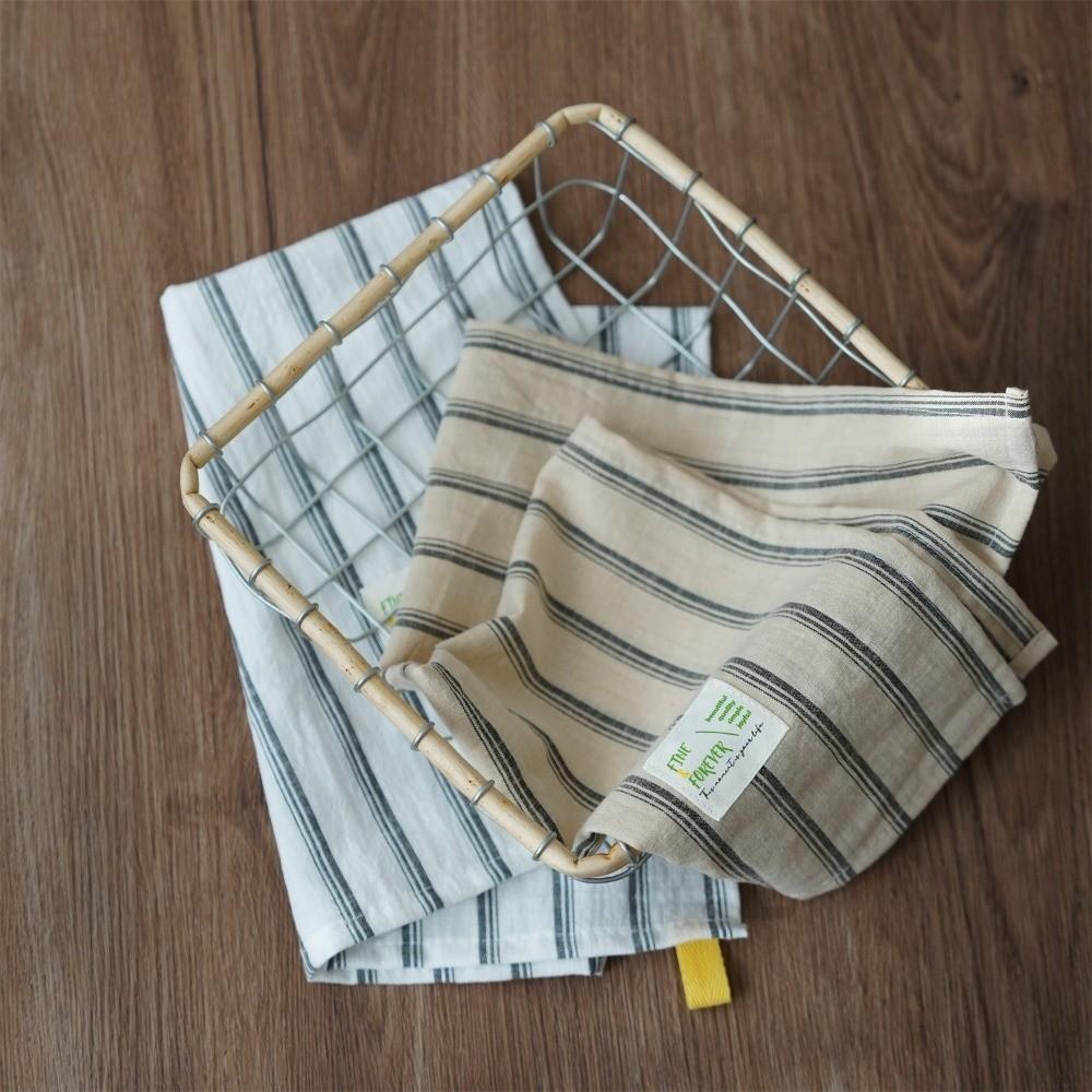 New Japanese Retro Stripe Tablecloth Placemats Background Cloth Home Decoration Accessories Mat Food Posing Insulation Pad