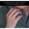 Adjustable Unisex Silver-Plated Minimalist Finger Ring Men Women Geometric Braided Design Retro Style