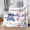 Custom 1pc Lilo Stitch Friendship Blanket, Soft And Comfortable Blanket, Casual Warm, Camping Travel Blanket, Birthday Gift Q910289