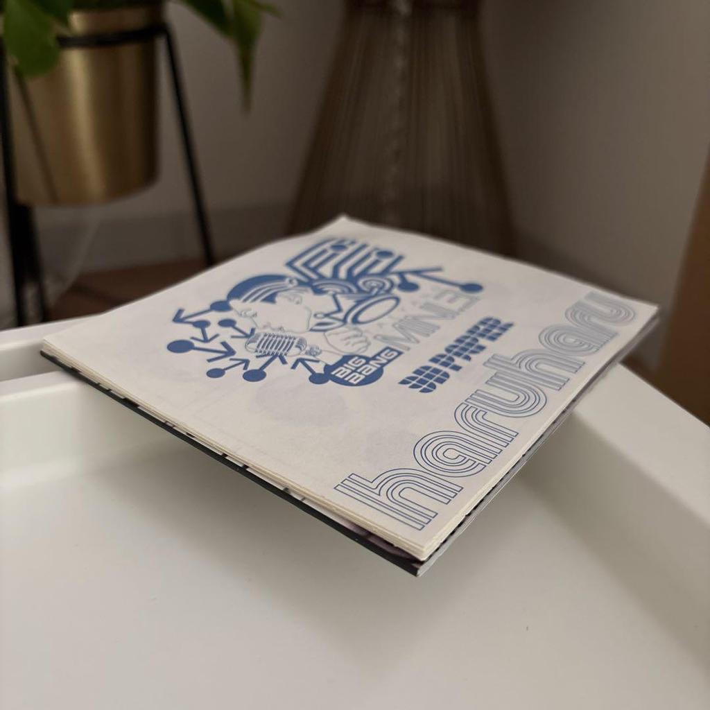 [USED] BIGBANG MINI.3 STAND UP Korean CD 3D Paper