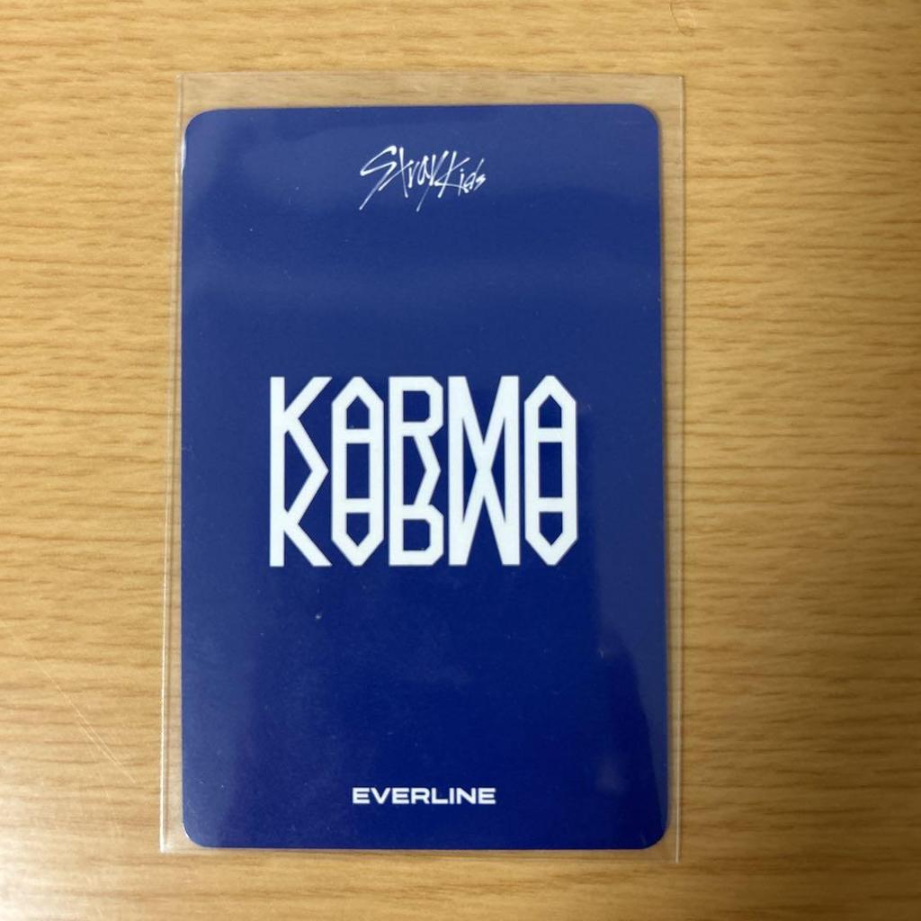 [USED] straykids KARMA EVERLINE Ebara trading card Hyunjin