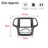 Center Console Navigation Panel Decoration Cover Trim for Jeep Grand Cherokee 2014 2015-2018 Carbon Fiber Interior Accessories