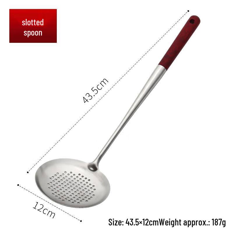 Yoshida Craftsman Extended Handle Stainless Steel Kitchen Utensil Set