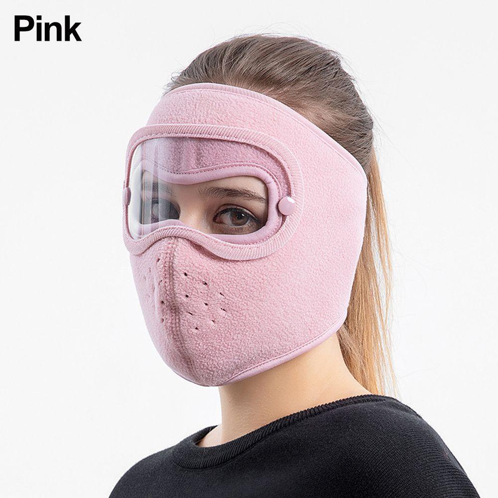 Keep Warm Removable Eye Shield Windproof Anti Fog Goggles Breathable Caps Full Face Masks Cycling