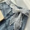 Adjustable Belt With Delicate Lace Trim Multi Functional Accessory For Dresses And Jeans