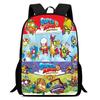 Printed Super Zings School Bag, Elementary School Cartoon Backpack 12th Grade