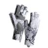 Wearable Antislip Gloves Fishing Protector Fishing Hunting Cycling Gloves Fishing Gloves Breathable Fingerless Gloves