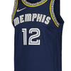 Nike Ja Morant Memphis Grizzlies Size 12 Basketball Jersey Unisex Marine Blue DB3676-419