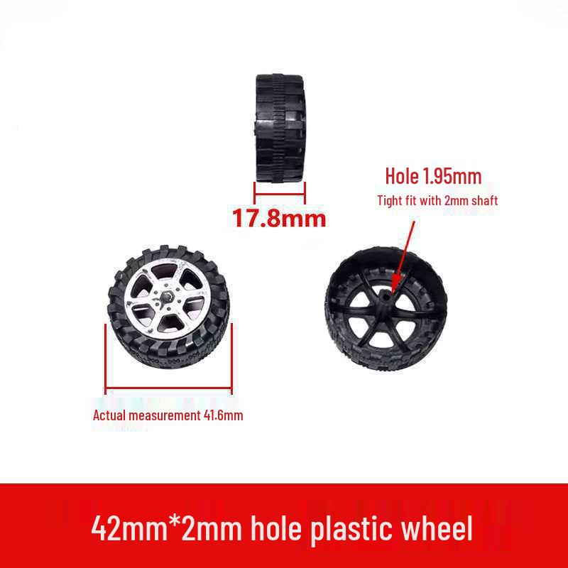 DIY Plastic Toy Wheels - Available in Sizes 22/26/30/32/34/37/42