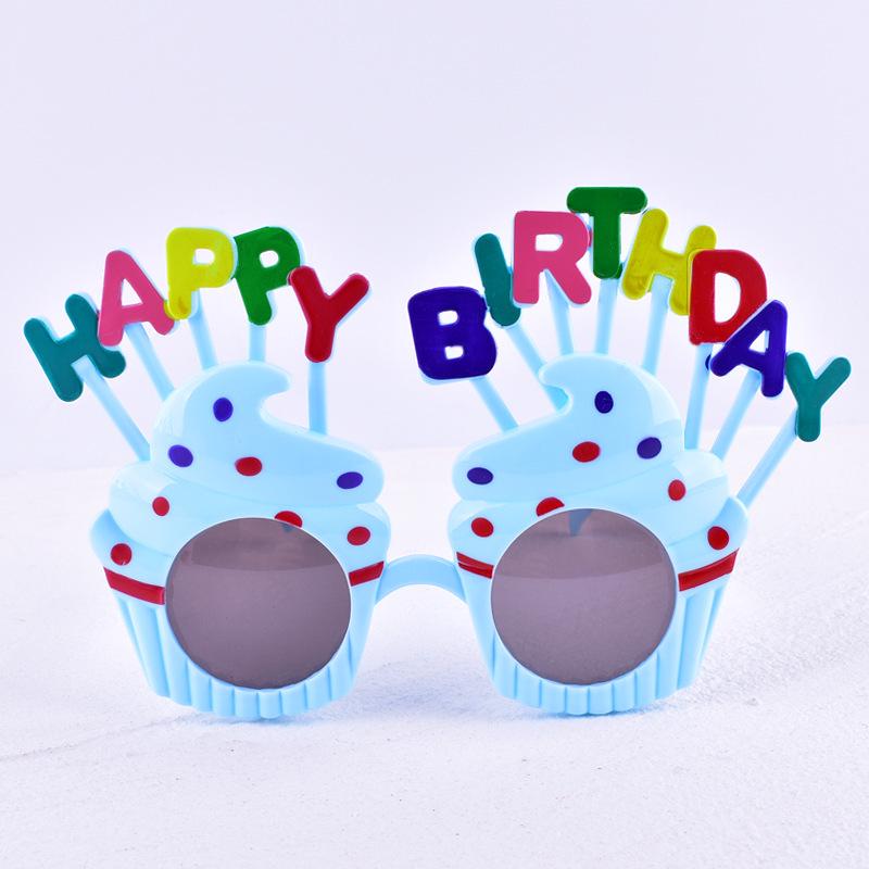 First Birthday Baby Party Hats & Glasses Set - Festive Cake Decoration & Theme Props