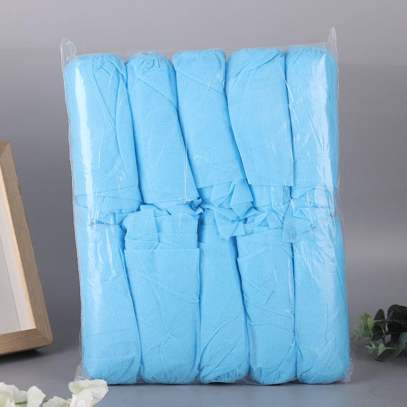 Disposable Non-Woven Shoe Covers, One Size Fits All, Indoor Home Use