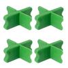 4 Stück Terrassendielen-Abstandshalter Werkzeug 4 Dicken 1/16 1/8 3/16 1/4 Zoll PVC Hartholz Druckbehandelt Verbund-Terrassendielen Abstandslücken Werkzeuge