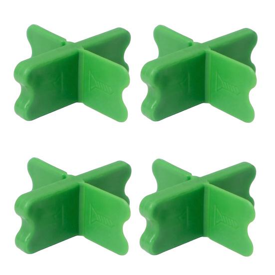 4 Stück Terrassendielen-Abstandshalter Werkzeug 4 Dicken 1/16 1/8 3/16 1/4 Zoll PVC Hartholz Druckbehandelt Verbund-Terrassendielen Abstandslücken Werkzeuge