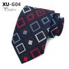 Men Business Tie Lightweight Multipurpose Adjustable Different Patterns Plaid Print Decorative Gentleman Wedding Daily Wear Necktie Clothes Accessory