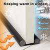 1pc 96cmX9.6cm Waterproof Seal Strip Draught Excluder Stopper Door Bottom Wind Sweep Blocker Sealer Soundproof Seal Strip