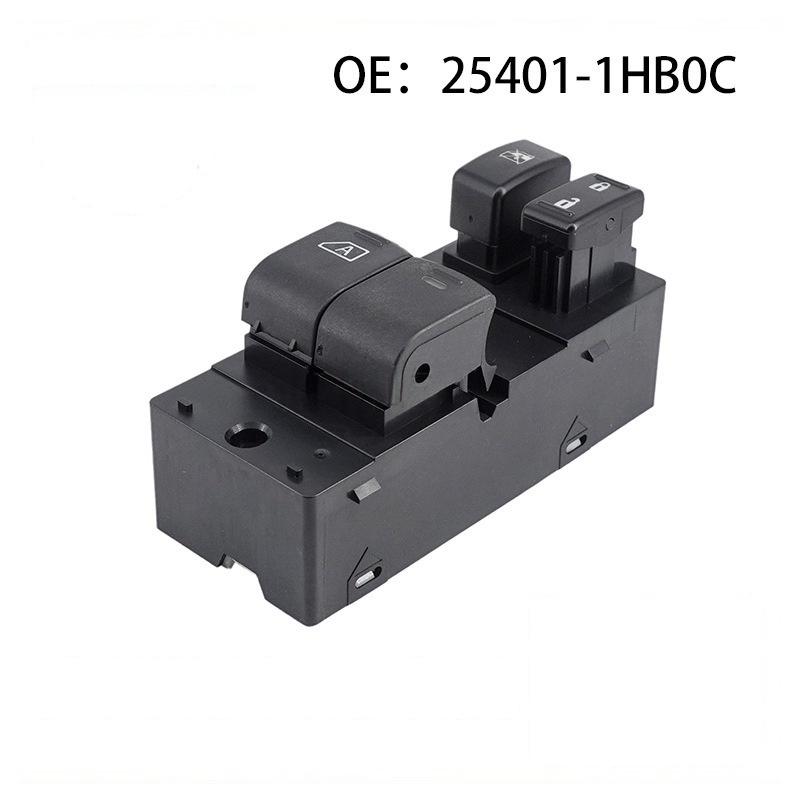 25401-1HB0C 254011HB0C Electric Power Window Switch Button Control Master Switches For Nissan Micra 2010 - 2018