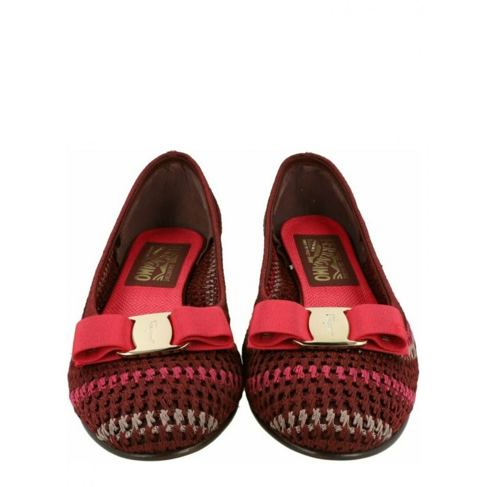 Salvatore Ferragamo Vara Macram  Pumps   Narrow Width Multi