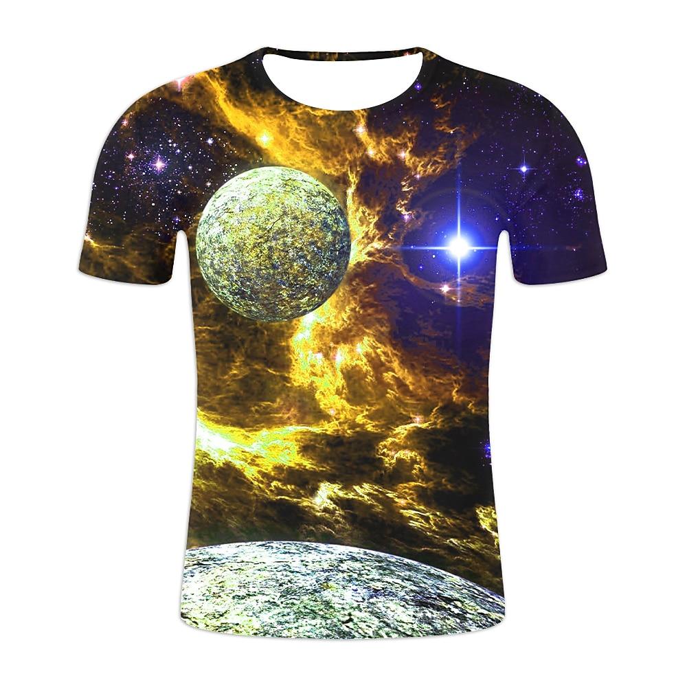 Children's Day Boys 3D Graphic Color Block 3D Print T shirt Tee Short Sleeve 3D Print Summer Streetwear Basic Casual Kids 2-12 Years