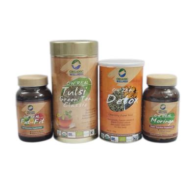 Kit per la perdita di peso (90 cap + 100 g + 100 g + 90 cap), Kit Dimagrante, Benessere Biologico