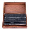 70Pcs Set Stamps Kit Vintage Wood Alphabet Letter Number Stampers for DIY Scrapbook