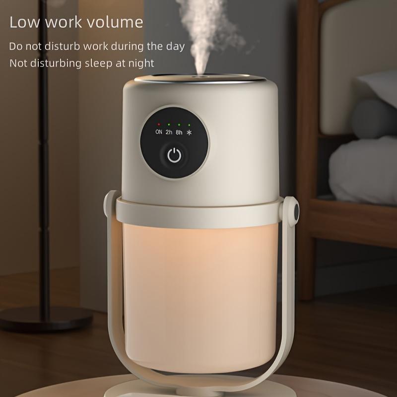 Smart Household USB Humidifier - Large Capacity, Atomizing, Aromatherapy, Silent Night Light, Air Purification - For Home & Office -  for All Seasons