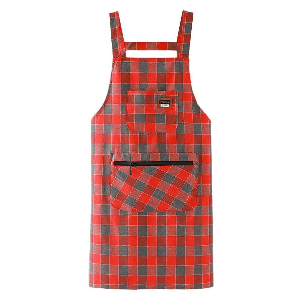 

Cotton Cloth Chef Work Apron Anti Dirty Cooking Aprons Kitchen Aprons Household Cleaning