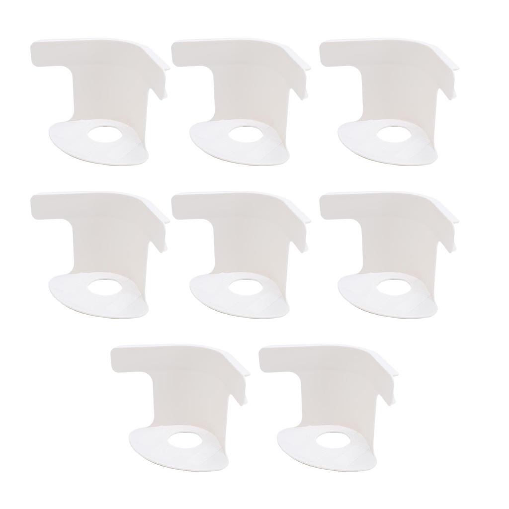 8pcs Lock Sheet Holders Easy Installation Set Bed Sheet Holder for Single Double Queen and King