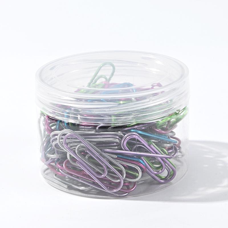 28MM Candy-Colored Metal Paper Clips for Office Folders