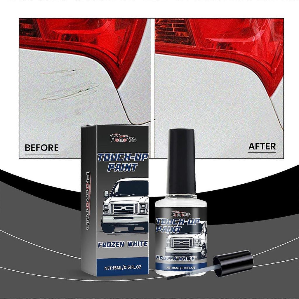Peinture retouche voiture blanc soin voiture auto-peinture réparation rayure peinture blanc nacré voiture spécial 15ml